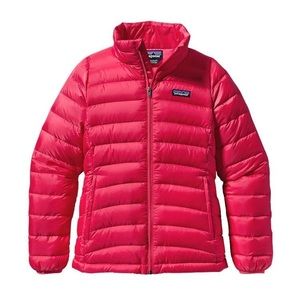 Patagonia pink coat puffer jacket winter down